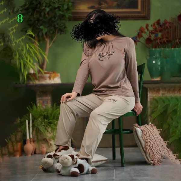 بلوز شلوار پاییزه زنانه 62145