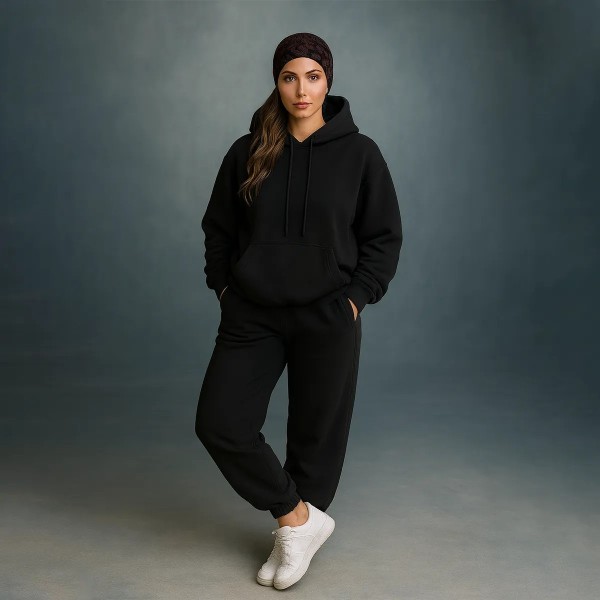 ست هودی شلوار زنانه 96779