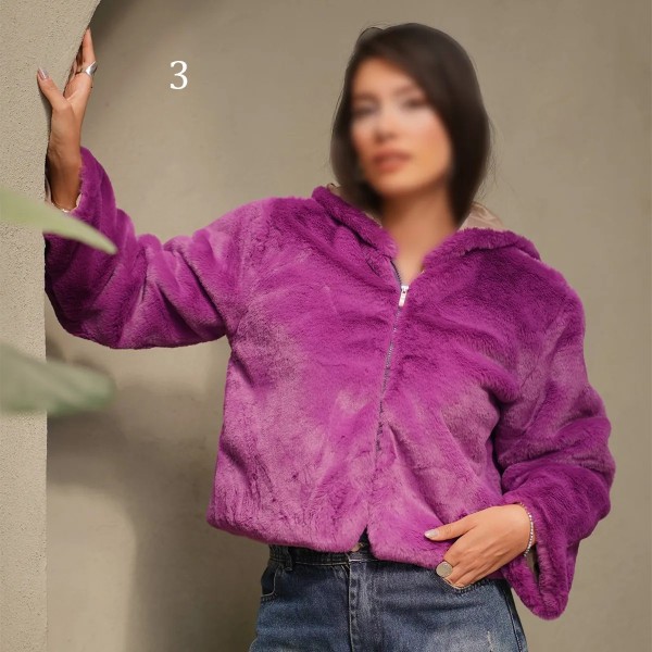 کراپ کت کلاهدار ZARA زنانه 28400