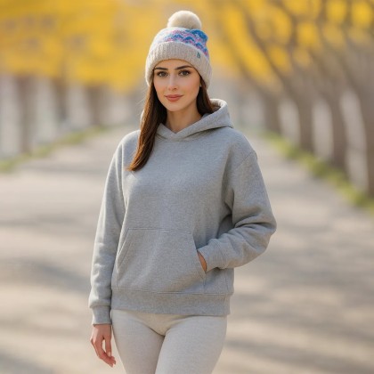 هودی کرکی ساده زنانه 74670