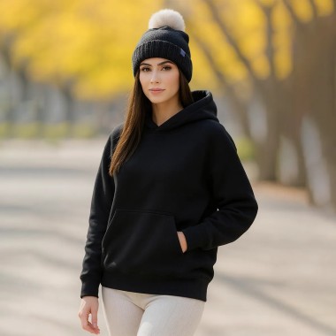 هودی کرکی ساده زنانه 74670 2