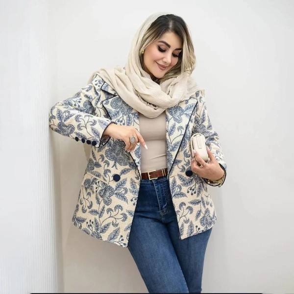 کت مزونی پاییزه زنانه 88108