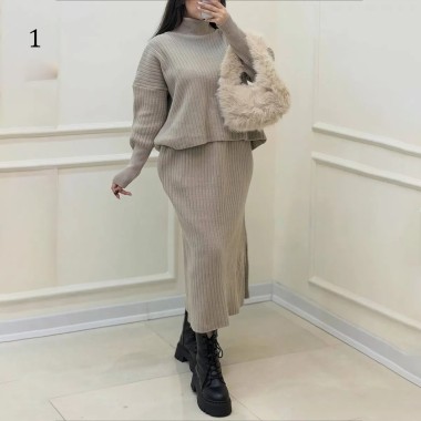 بلوز دامن بافت زنانه 86565