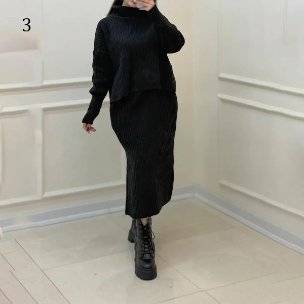 بلوز دامن بافت زنانه 86565