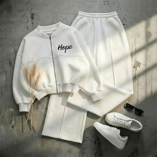 سویشرت و شلوار بگ hope زنانه 85999