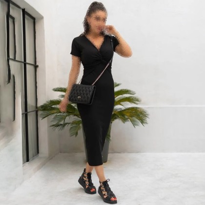 پیراهن بلند گره ای زنانه مدل الترا
