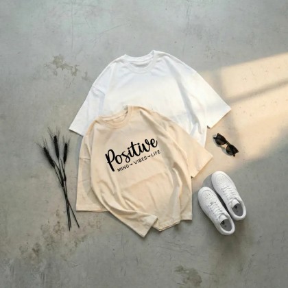 تیشرت باکسی positive زنانه 53896