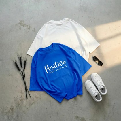 تیشرت باکسی positive زنانه 53896
