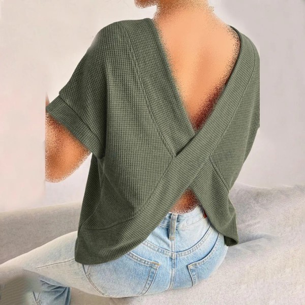 تیشرت مراکشی پشت هفتی زنانه 9833
