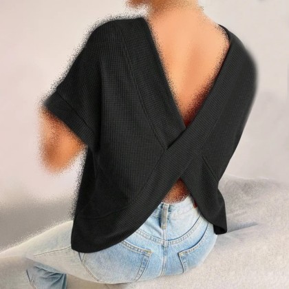 تیشرت مراکشی پشت هفتی زنانه 9833