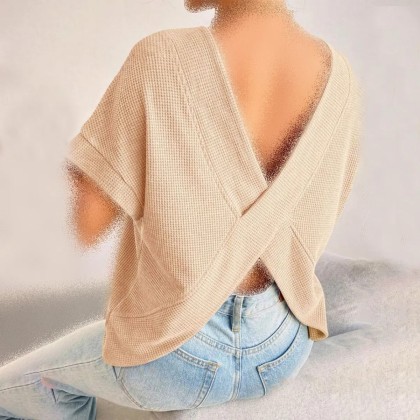 تیشرت مراکشی پشت هفتی زنانه 9833