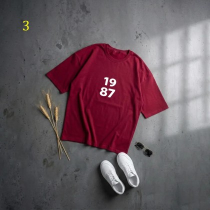 تیشرت باکسی 1987 زنانه 53896
