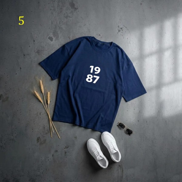 تیشرت باکسی 1987 زنانه 53896
