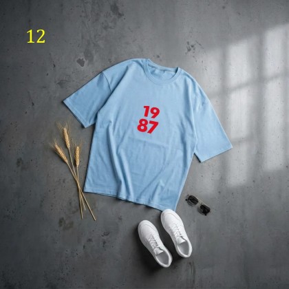 تیشرت باکسی 1987 زنانه 53896