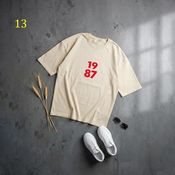 تیشرت باکسی 1987 زنانه 53896