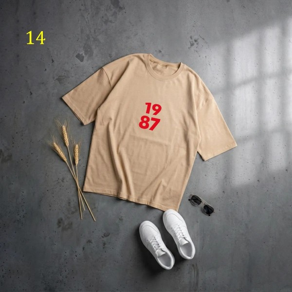 تیشرت باکسی 1987 زنانه 53896