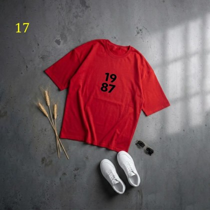 تیشرت باکسی 1987 زنانه 53896