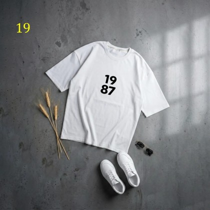 تیشرت باکسی 1987 زنانه 53896