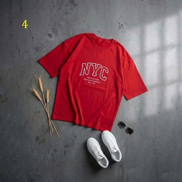 تیشرت باکسی NYC زنانه 61906