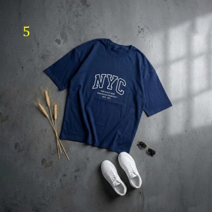 تیشرت باکسی NYC زنانه 61906