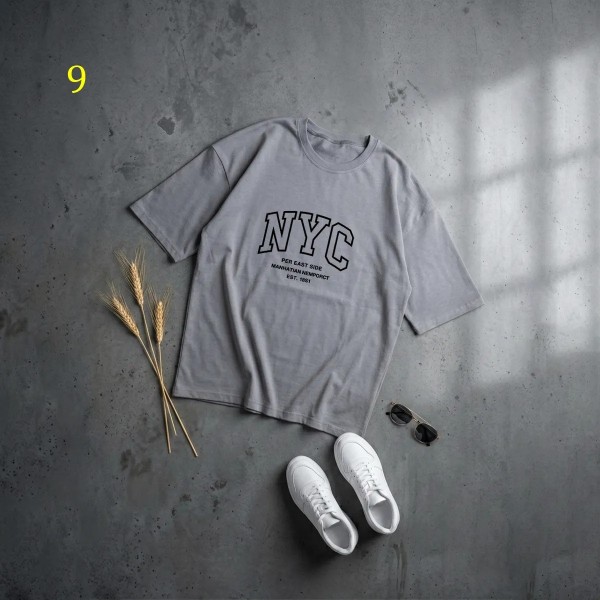 تیشرت باکسی NYC زنانه 61906