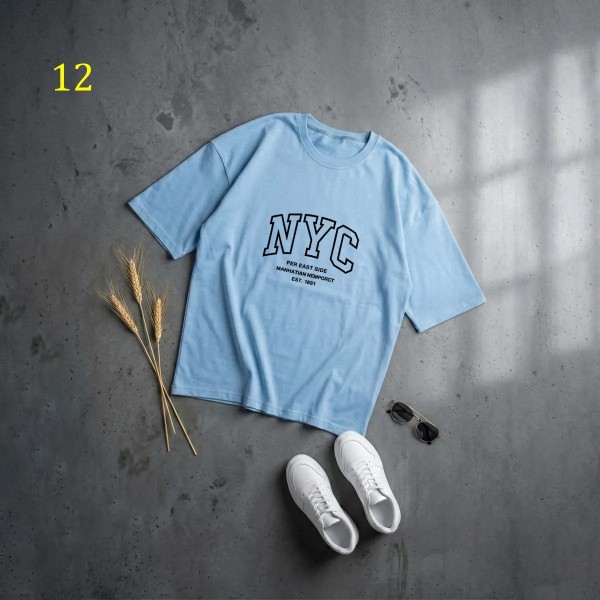تیشرت باکسی NYC زنانه 61906