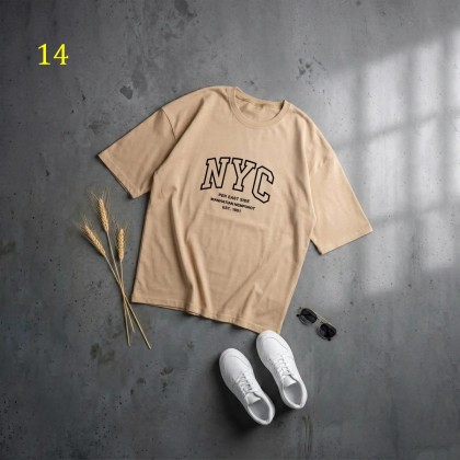 تیشرت باکسی NYC زنانه 61906