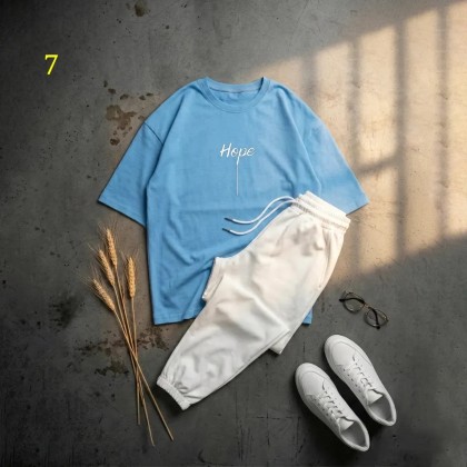 ست تیشرت  hope و شلوار زنانه 43612