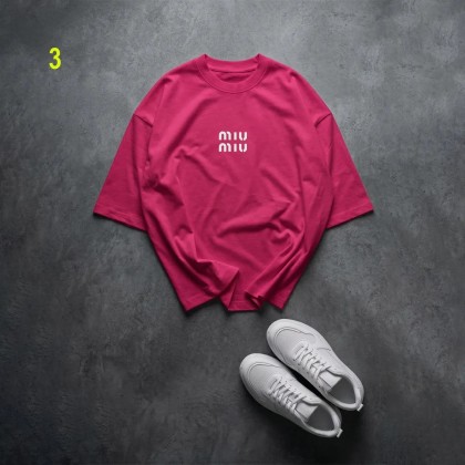 تیشرت باکسی miu miu زنانه 67415