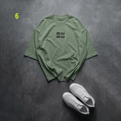 تیشرت باکسی miu miu زنانه 67415