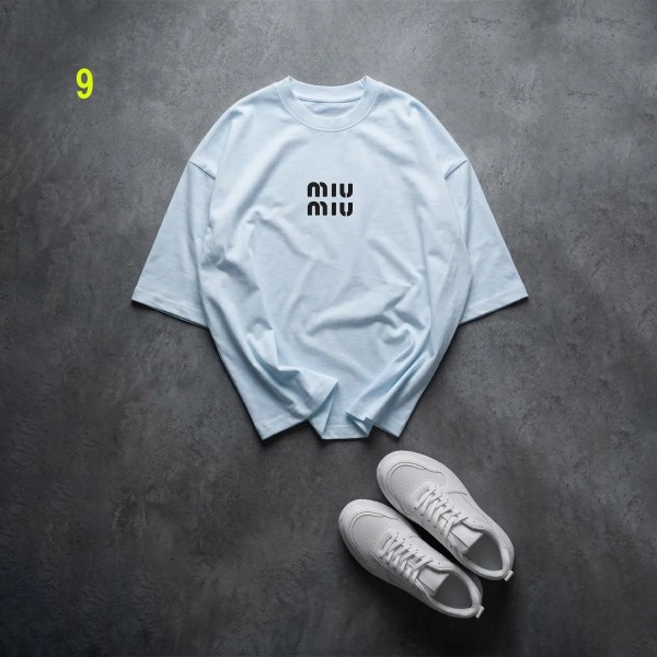 تیشرت باکسی miu miu زنانه 67415