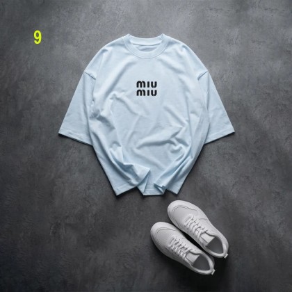 تیشرت باکسی miu miu زنانه 67415