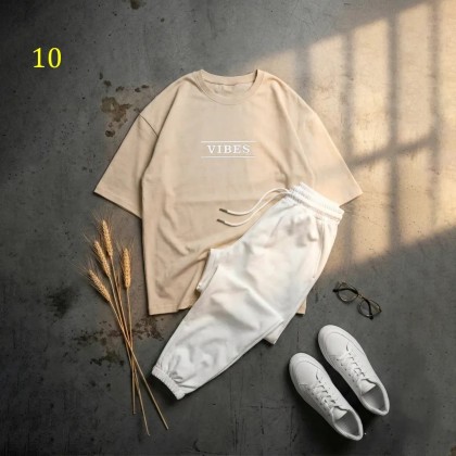 ست تیشرت vibes و شلوار زنانه 39840