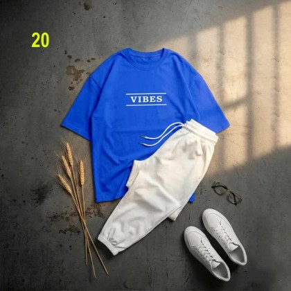 ست تیشرت vibes و شلوار زنانه 39840