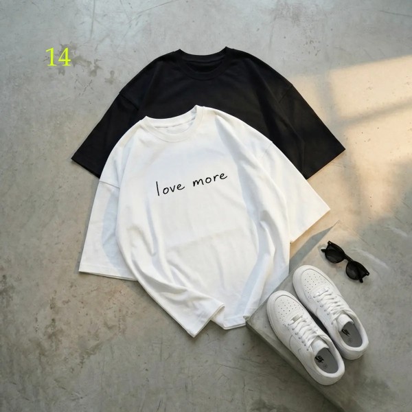 تیشرت باکسی love more زنانه 72228
