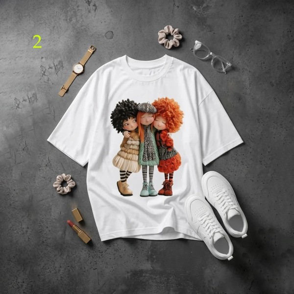 تیشرت باکسی زنانه 73105