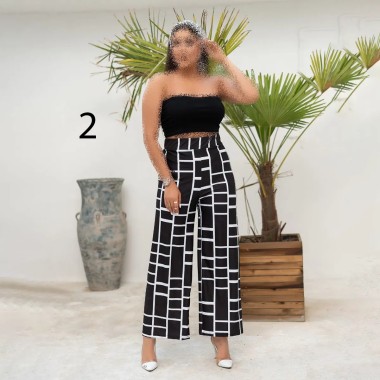 شلوار بگ طرحدار زنانه مدل شایلین 2