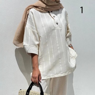 شومیز کنفی زنانه مدل تتیس