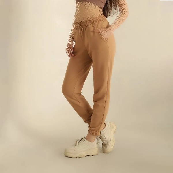 شلوار جاگر زنانه گلکسی ساده 1999
