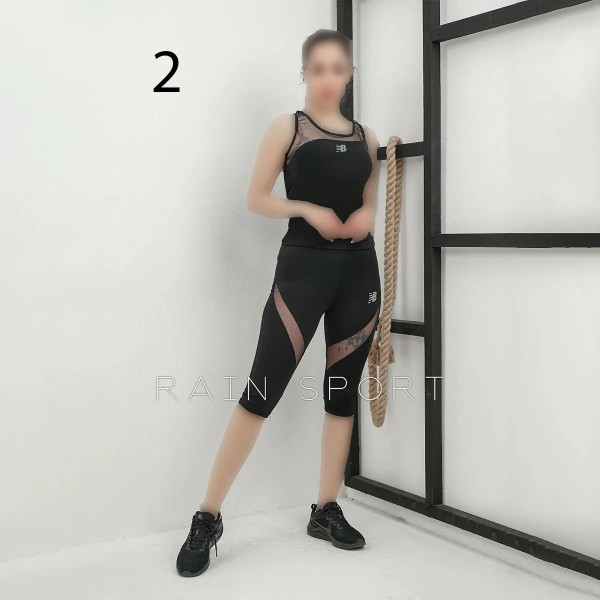 ست تاپ و شلوارک ورزشی زنانه مدل یاشیل ( راین اسپرت )