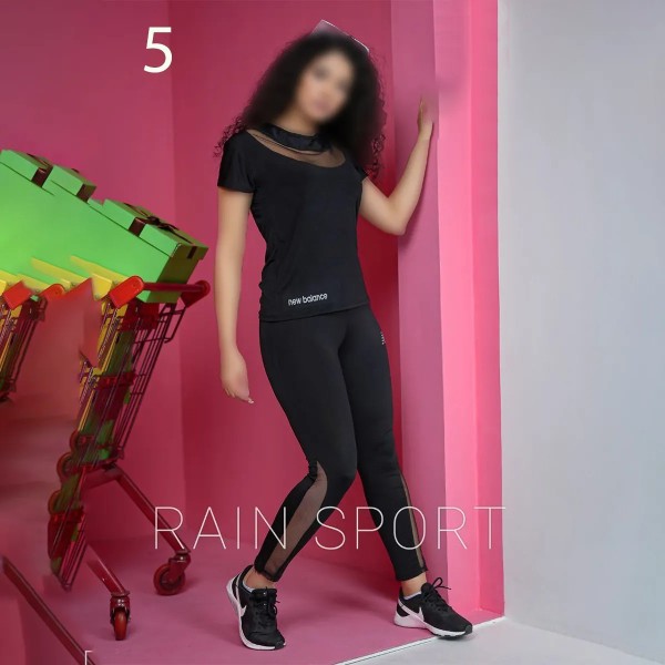 ست تیشرت و شلوار ورزشی زنانه مدل یاشیل ( راین اسپرت )