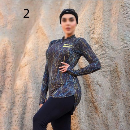 تونیک فینگردار شصتی ورزشی زنانه مدل ایپک