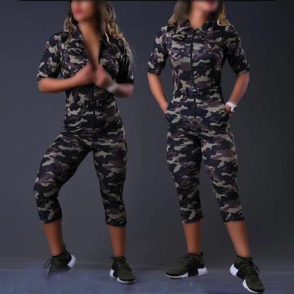 یکسره ارتشی اسپرت زنانه مدل ام بی