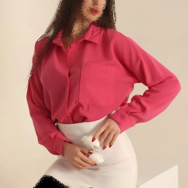 شومیز مانتویی زنانه طرح مدل بهارتک 2