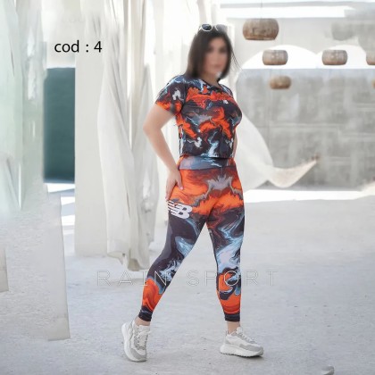 ست کراپ شلوار ورزشی زنانه مدل آیدا ( راین اسپرت )