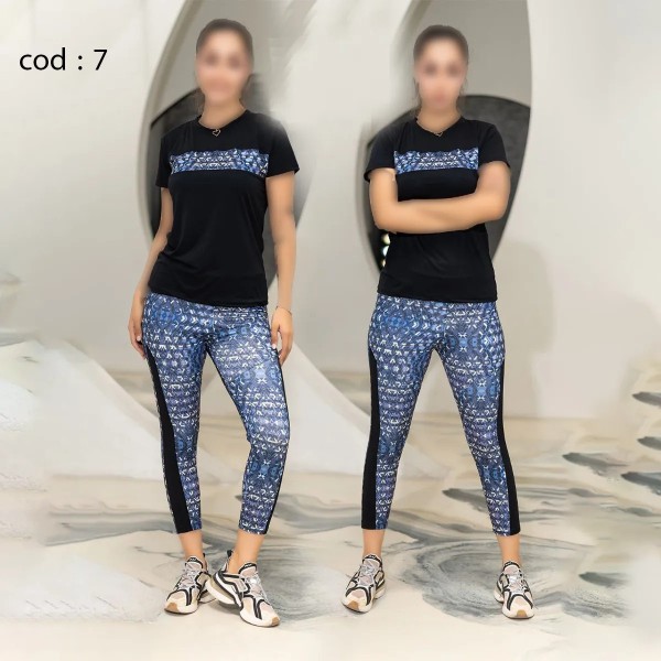 ست تیشرت و شلوار ورزشی زنانه مدل آیلین  ( فیت مود )