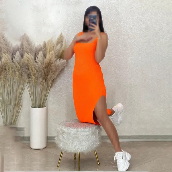 پیراهن بغل چاک زنانه مدل اسلیم