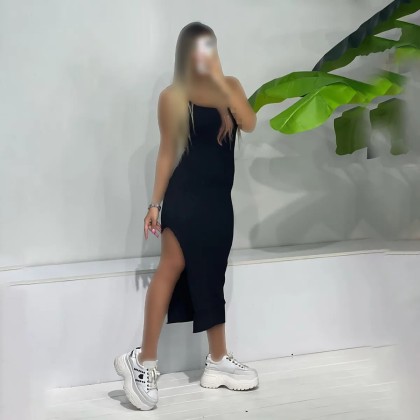 پیراهن بغل چاک زنانه مدل اسلیم