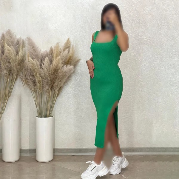 پیراهن بغل چاک زنانه مدل اسلیم