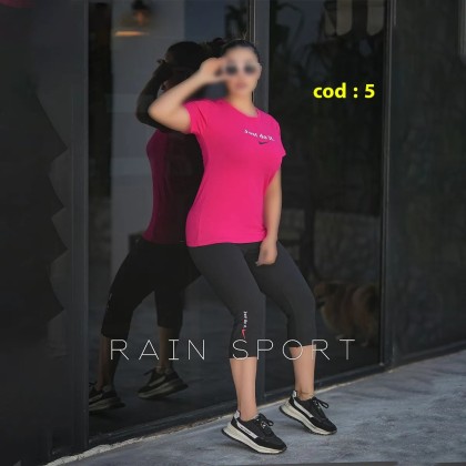 تیشرت شلوارک ورزشی زنانه مدل آرامیس ( راین اسپرت )
